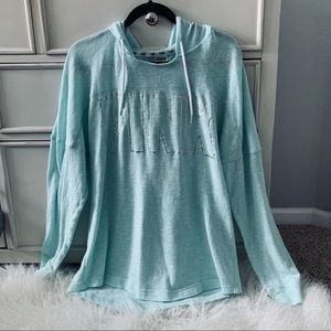 Victoria’s Secret PINK Open Back Hoodie, Size L